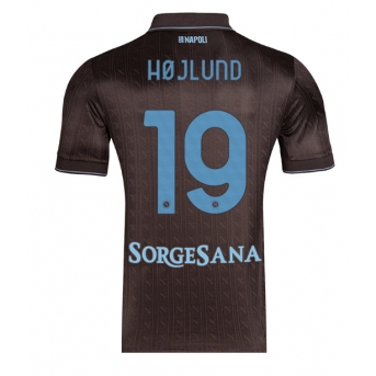 Billige Fotballdrakt SSC Napoli Rasmus Hojlund #19 Replika Tredjedrakt 2025-26 Kortermet